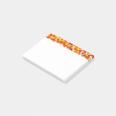 De herfst laat na de opmerkingen post-it® notes (Schuin)