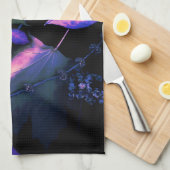 De herfst lekt in Neon Theedoek (Quarter Fold)