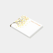 De herfst na de herfst is prachtig post-it® notes (Schuin)