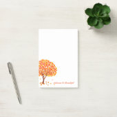 De herfst na de herfst is prachtig post-it® notes (Kantoor)