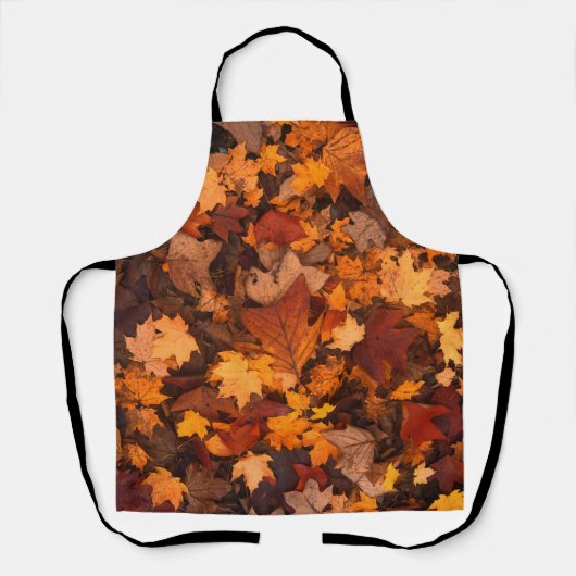 de herfst schort (Voorkant)