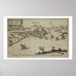 De Herfst van Belgrado naar de Turken in 1521, ill Poster