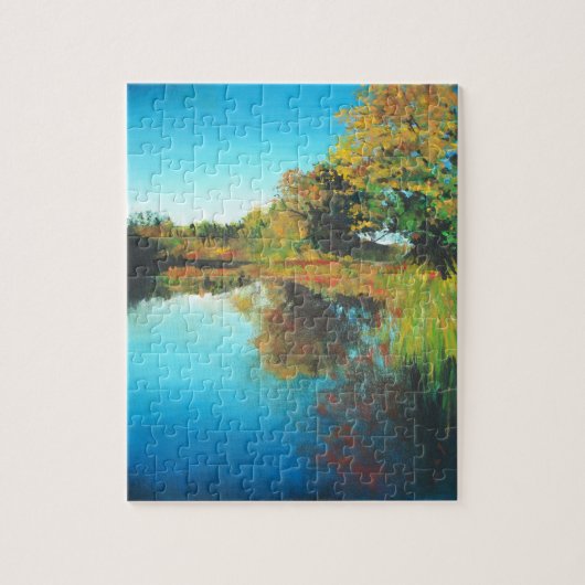 De Herfst van de Bomen Legpuzzel (Verticaal)