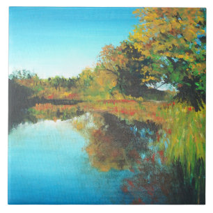 De Herfst van de Bomen Tegeltje