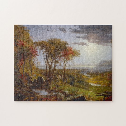 De herfst van de Hudson Legpuzzel (Horizontaal)