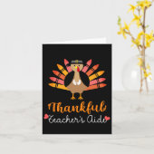 De Herfst van de Thanksgiving van de docent, bedan Kaart (Gele Bloem)