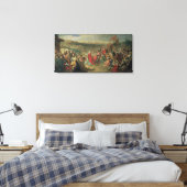 De Herfst van Granada in 1492, 1890 Canvas Afdruk (Insitu (Slaapkamer))