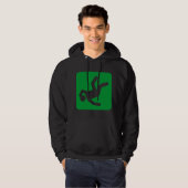 De Herfst van het Man - Grass Green Hoodie (Voorkant volledig)