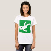 De Herfst van het Man - Grass Green T-shirt (Voorkant volledig)