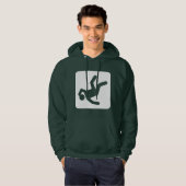 De Herfst van het Man - Wit Hoodie (Voorkant volledig)