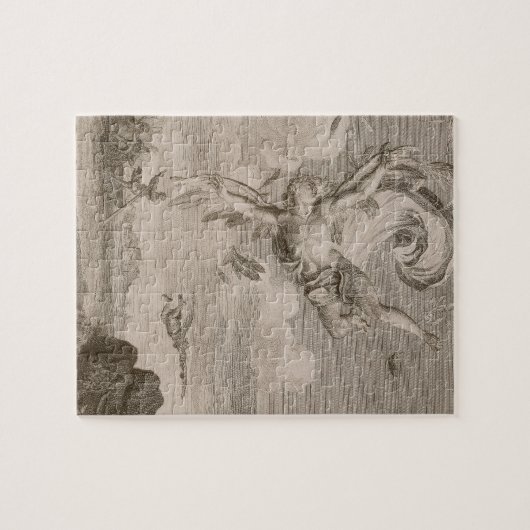 De Herfst van Icarus, 1731 (graving) Legpuzzel (Horizontaal)