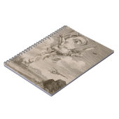 De Herfst van Icarus, 1731 (graving) Notitieboek (Linkerzijde)