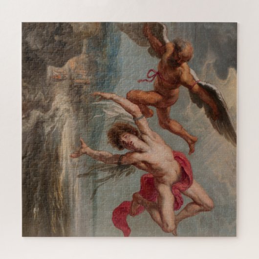 De Herfst van Icarus (door Jacob Peter Gowy) Legpuzzel (Horizontaal)