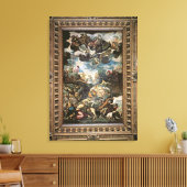 De Herfst van Man Canvas Afdruk (Insitu (Woonkamer))