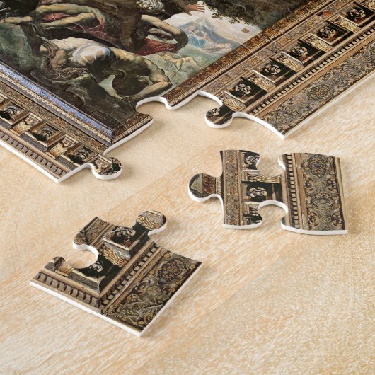 De Herfst van Man Legpuzzel (Zijkant)