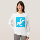 De Herfst van Man - Sky Blue T-shirt (Voorkant volledig)
