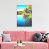 De Herfst van Michigan Canvas Afdruk (Insitu (Woonkamer))