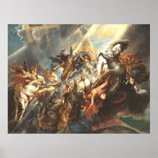 De Herfst van Phaeton - Peter Paul Rubens Fine Art Poster (Voorkant)