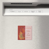 De herfst verlaat sparen de Magnet van de Datum Magneet (Insitu (Vaatwasser))