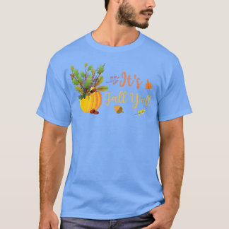De Herfst Yall Cute Pumpkin laat de Zeeen van de h T-shirt
