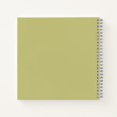 De herfstbladeren van de teddybeer notitieboek (Achterkant)