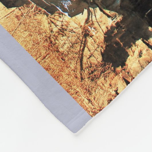 De Herfsten Fleece Deken (Hoek)