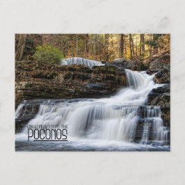De Herfsten van de fabriek in Poconos Briefkaart