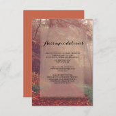 De herfstvakantie van de bruinbruidingen informatiekaartje (Voorkant / Achterkant)