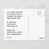 De Herinnering van de Benoeming van de Tijd van de Briefkaart (Achterkant)