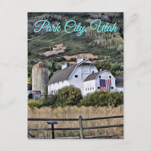 De Herinnering van de Stad van het park Briefkaart