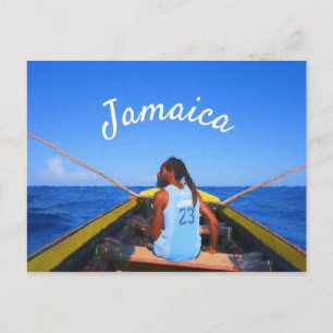 De herinneringsbriefkaart van Jamaïca Briefkaart