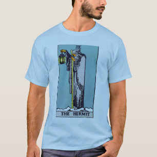 De Hermit Tarot-kaart T-shirt