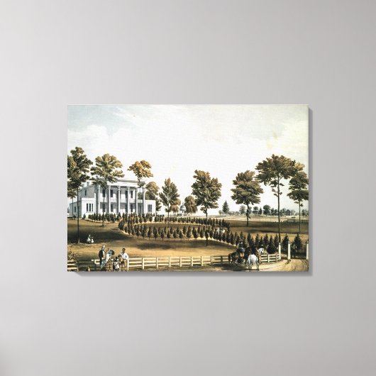 De Hermitage Canvas Afdruk (Voorkant)