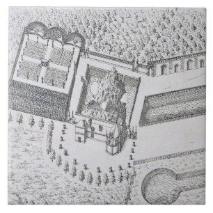 De Hermitage en de Maison Blanc in het Chateau Tegeltje
