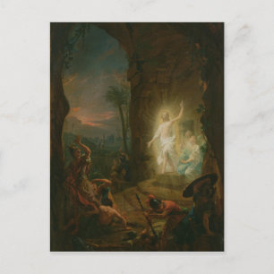De herrijzenis, 1763 briefkaart