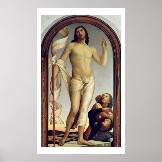 De herrijzenis (paneel) poster (Voorkant)