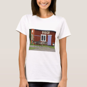 DE HERTEN VAN DE DISCO T-SHIRT