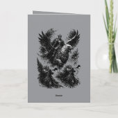 De Hertog Murmelt Een Ominieuze Aankomst Kaart (Achterkant)