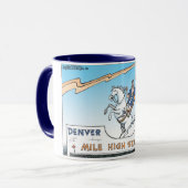 De hertog van Denver Coffee-Mok Mok (Voorkant links)