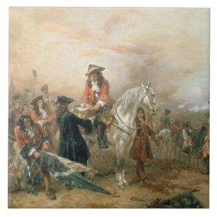 De hertog van Marlborough (1650-1722) die de Tegeltje