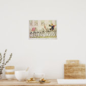 De herverkiezing van Reynard of Fox Poster (Keuken)