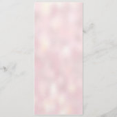 De het roze gouden geometrische Menu van het (Achterkant)