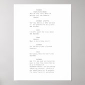 De het schermscène van het Sociale Netwerk Poster (Voorkant)