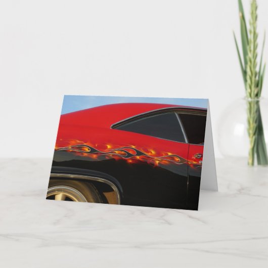 De hete Kaart van de Verjaardag van de Staaf (Voorkant)