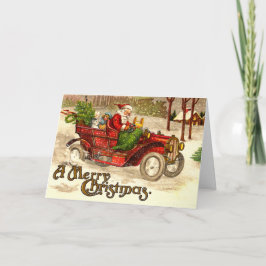 De hete Kerstman van de Staaf Feestdagen Kaart