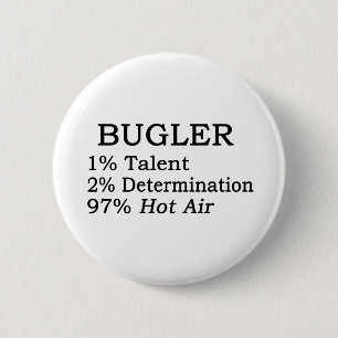 De Hete Lucht van de bugelblazer Ronde Button 5,7 Cm