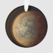 De Hete Rocky Exoplanet HD 219134 B. Ornament (voorkant)