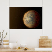 De Hete Rocky Exoplanet HD 219134 B. Poster (Keuken)