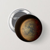 De Hete Rocky Exoplanet HD 219134 B. Ronde Button 5,7 Cm (Voorkant /achterkant)