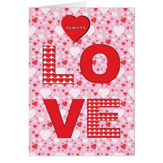 De heureuse Sainte-Valentin de vacances coeurs (Devant)